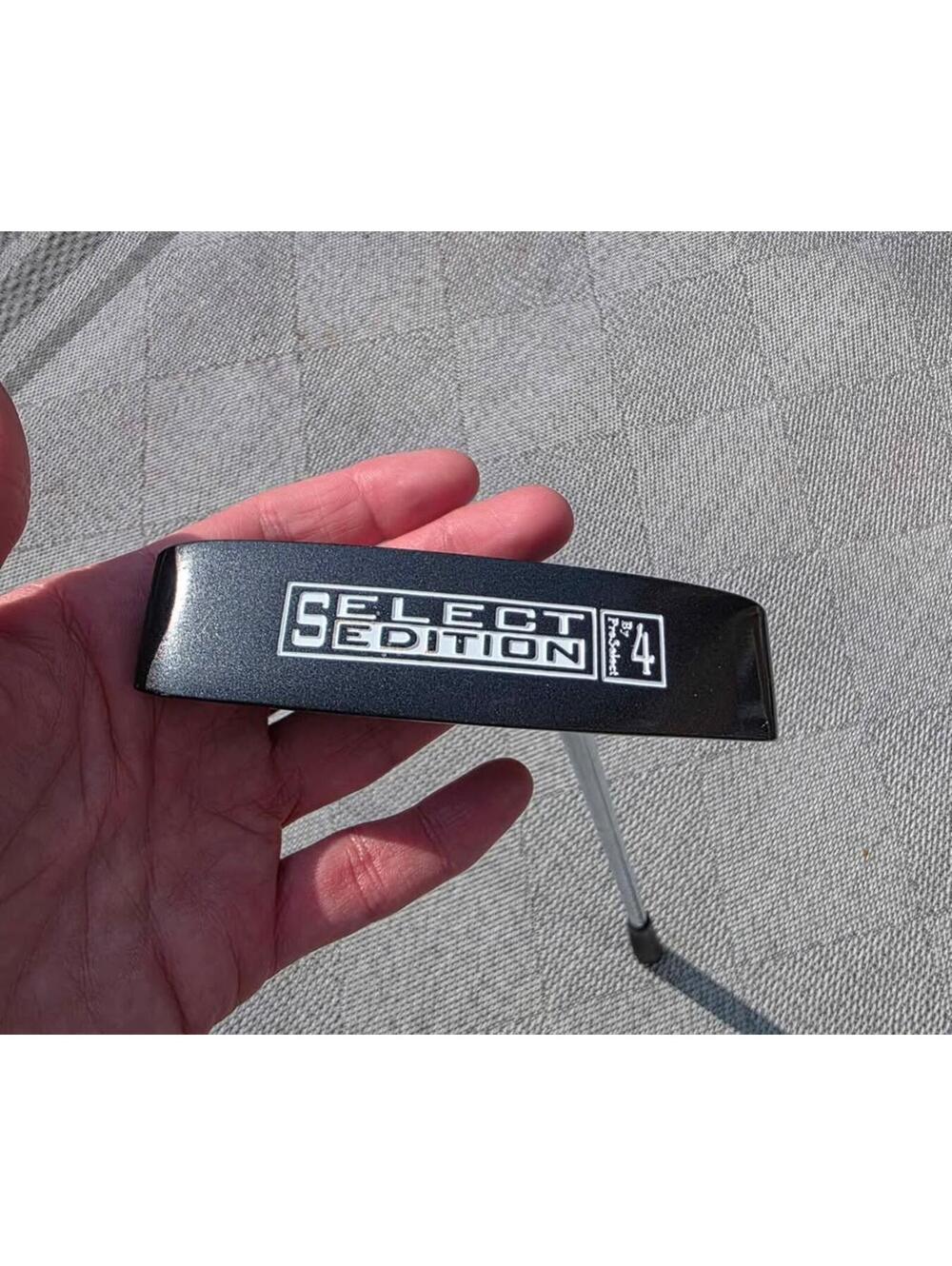 Select Edition 4 Golf Putter RH Black Silver Tour Grip